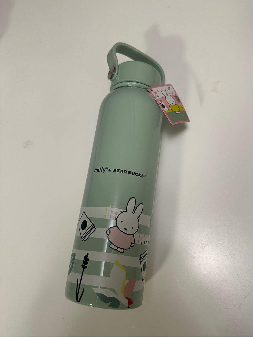 Starbucks x Miffy Mint Green Water Bottle